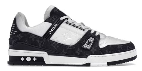 new lv runners|lv trainers black and white.